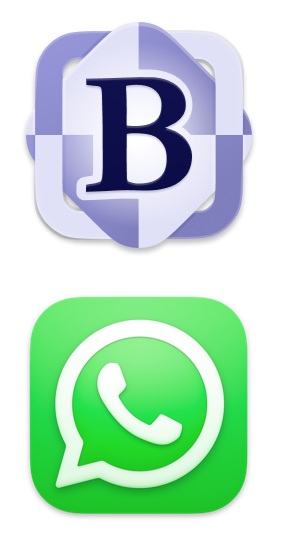 BBEdit and WhatsApp